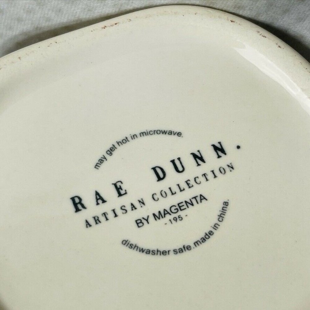 RAE DUNN ARTISAN COLLECTION by MAGENTA "DREAMER" Cup 16 oz Ivory Mug NEW - Picture 6 of 6